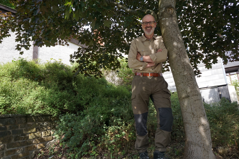 Peter Wohlleben at home amongst the trees. Credit: Daniel Setiawan